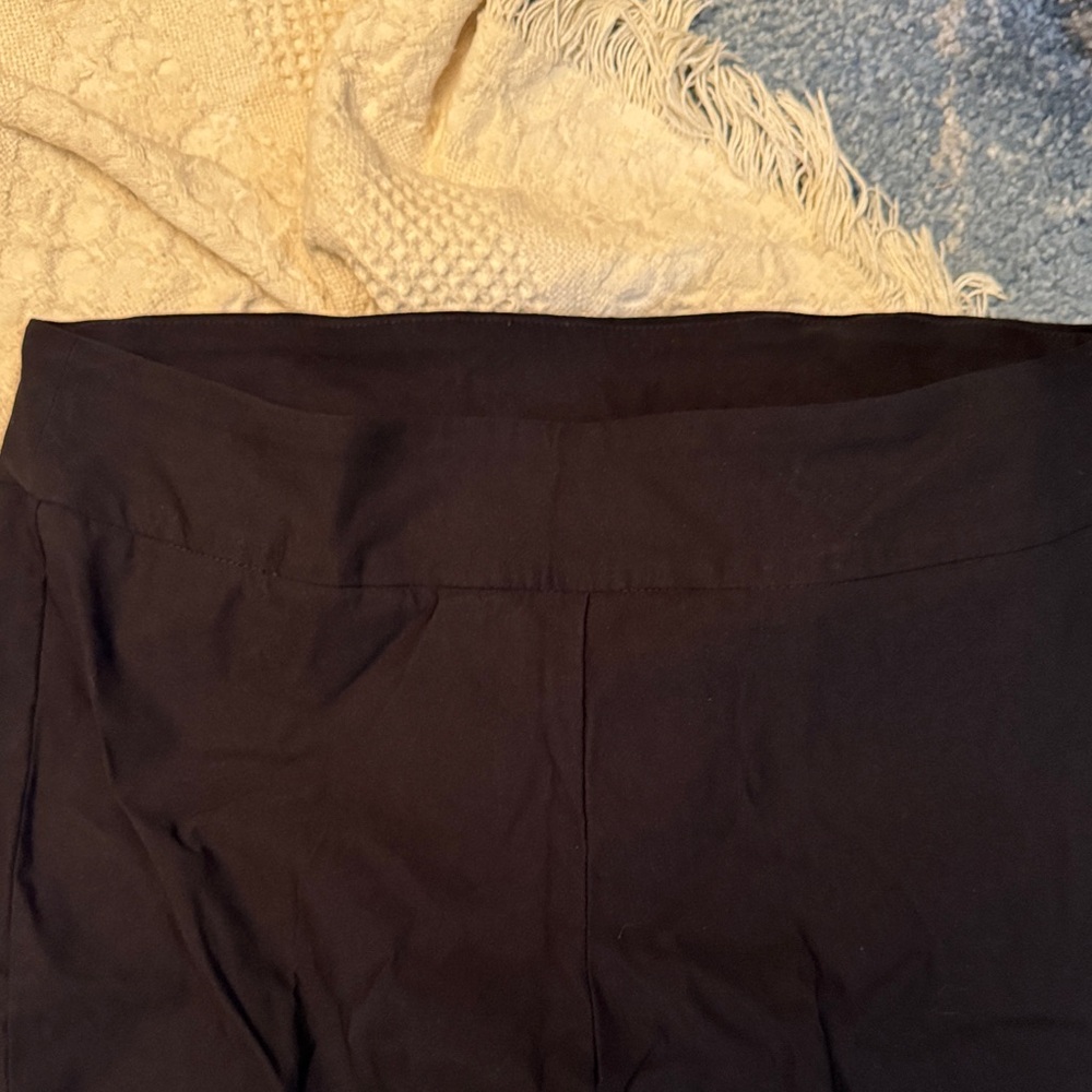 Tribal Black Boot Cut Women's Pants - Picture 3 of 3
